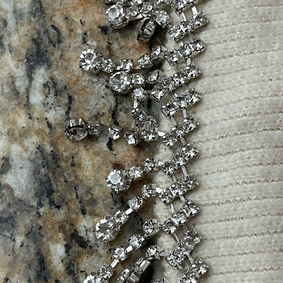 ZARA JEWEL RIBBED SWEATSHIRT CREAM CROPPED Y2k Retro Ethereal Balletcore Prep S - Picture 9 of 10